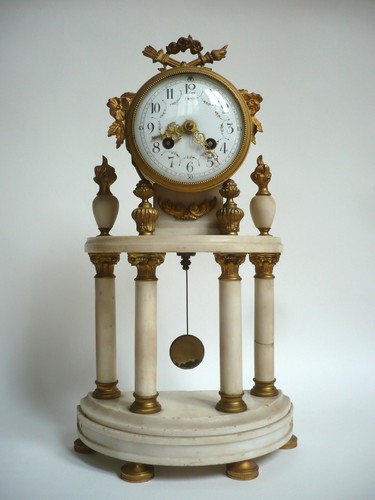 Pendule portique ancienne - , en