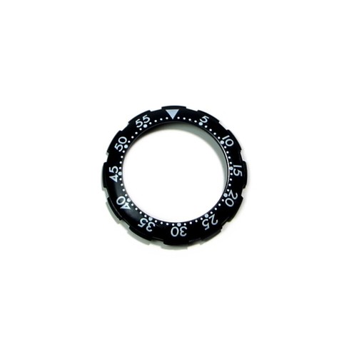 Ghiera nera indici bianchi per