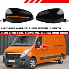 COPPIA FRECCE LATERALI PROGRESSIVE A LED PER OPEL MOVANO RENAULT MASTER 2010>23