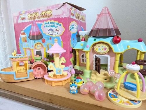 Hamtaro candy house spinning - hamtaro, house,