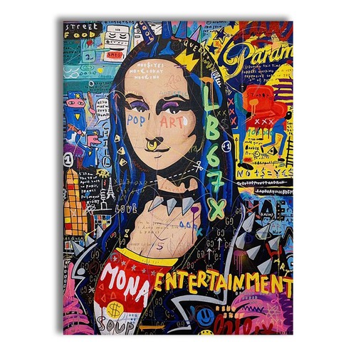 Monna quadro canvas - ,