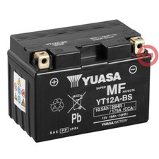 Batteria yuasa yt12a 12v - batteria, yt12a-bs