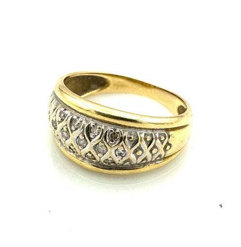 Bague giallo carati con - 18,