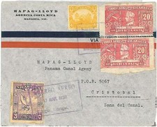 12959 - NICARAGUA - COPERTINA 1938 - BARCHE NAVI COLOMBO COLOMBO