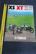 Brochure yamaha xs 750 - xs,