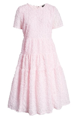 Abito midi ballerina rosa