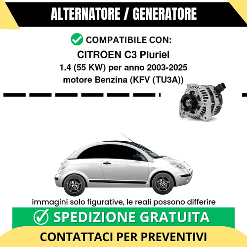 Alternatore citroen pluriel - citroen,