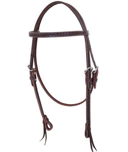 Testiera western modello cross - western,