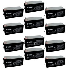 12PC Wedia 12V 200Ah Sealed