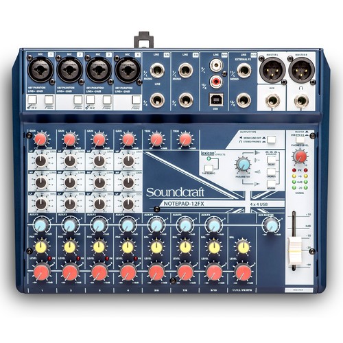 Soundcraft notepad 12fx - soundcraft, notepad-12fx
