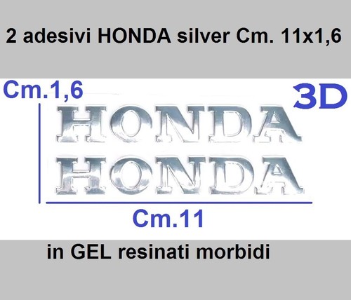 Adesivi honda gel 11 cm - adesivi,