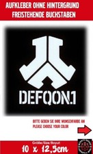 Defqon 1 - 10x12,5cm Aufkleber