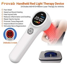 Dispositivo terapia laser freddo 1760 mW sollievo dal dolore LLLT trattamento soft red light