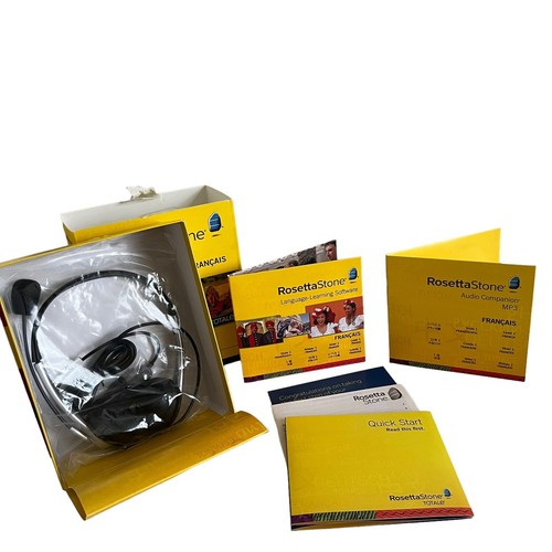Cuffie rosetta stone francese - stone,