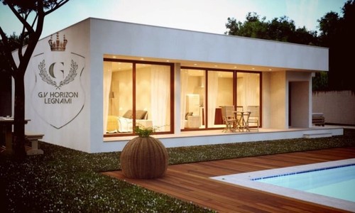 Case legno - case, in
