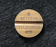 Gettone telefonico 7904 italia - gettone,