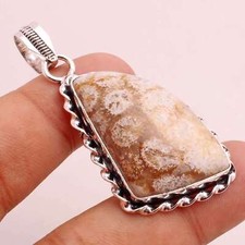 Fossil Corallo Gemma Placcato