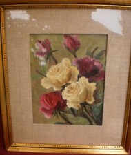 Livorno olio su tavoletta 20x25 di Michelozzi Corrado firmato