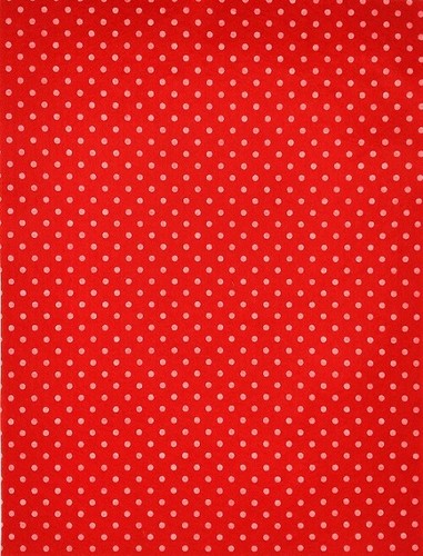 Pannolenci 30x40 rosso - , pois