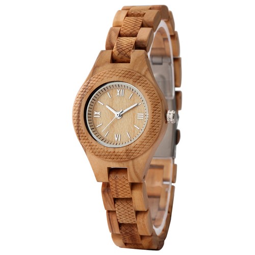 Orologio donna legno naturale - orologio,