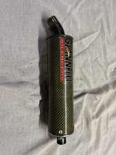 Terminale Giannelli Silencer In Carbonio, Per Marmitte Scooter 50