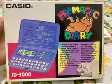 my magic diary jd 3000 CASIO