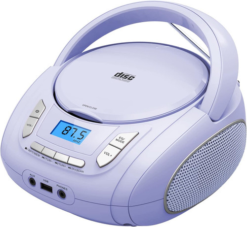 Lettore portatile boombox - cd,