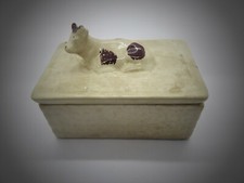 Antico piatto da burro con