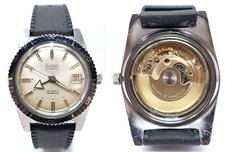 Orologio Eiram skin diver automatic swiss made watch diver clock 38mm freccione