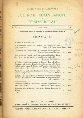 Rivista internazionale - , di