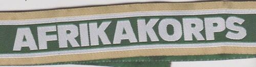 German army afrika korps cuff - german,