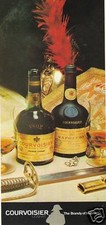 Publicité ancienne cognac Courvoisier Napoléon issue de magazine 1975