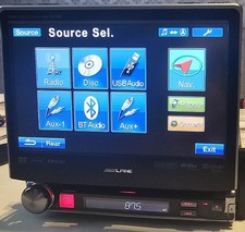 High-End Alpine IVA-D511RB + NVE-M300P Navigazione USB, BT-Ready --- Difettoso ---