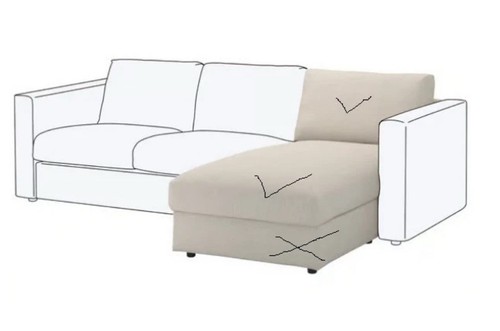 Ikea vimle copertura per - vimle,
