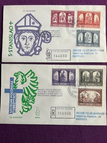 Vaticano 1966 fdc venetia - vaticano,