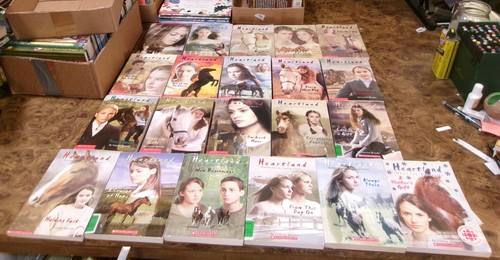 Lot heartland books - lot, of