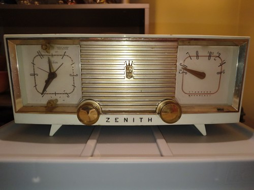 Radio orologio zenith vintage - radio,