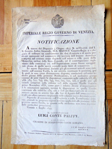 1844 notificazione governo - 1844-notificazione-governo, di