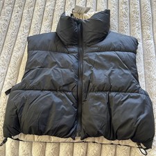 ZARA GILET DONNA REVERSIBILE