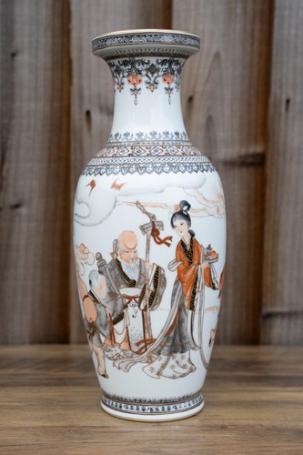 Raro vaso rosso ferro - rosso, in