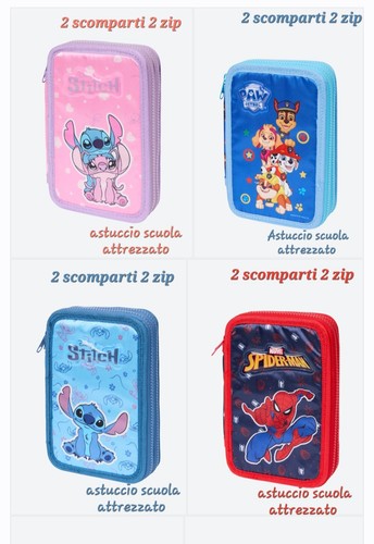 Astuccio zip scuola - astuccio,