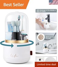 Organizzatore Spazzolino Antipolvere con 7 Slot - Perfetto per Spazzolini Elettrici