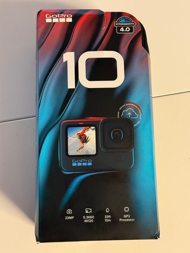 Gopro hero10 black - black, 5.3k