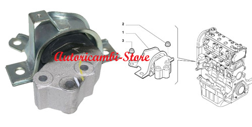 Supporto motore lato - supporto,