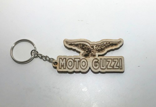 Portachiavi legno moto - in,