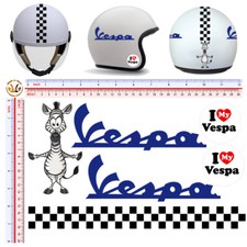 I love Vespa helmet stickers