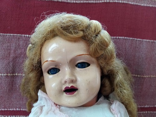 Ancienne poupee parlante bebe - parlante,