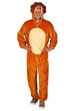 Costume leone leone peluche