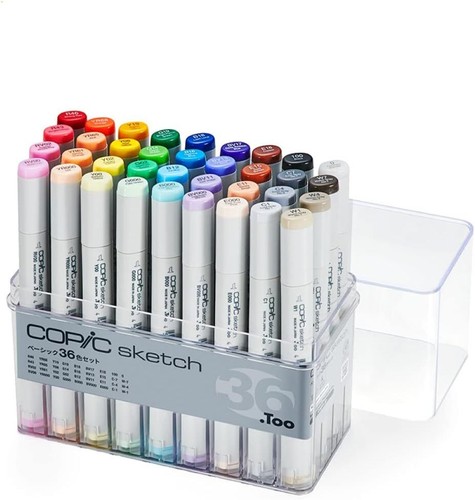 Copic sketch basic set - basic, 36