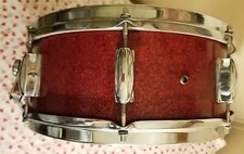 Rullante vintage rosso glitter